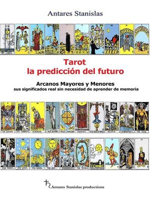 cover image of Tarot, la predicción del futuro. Arcanos mayores y menores